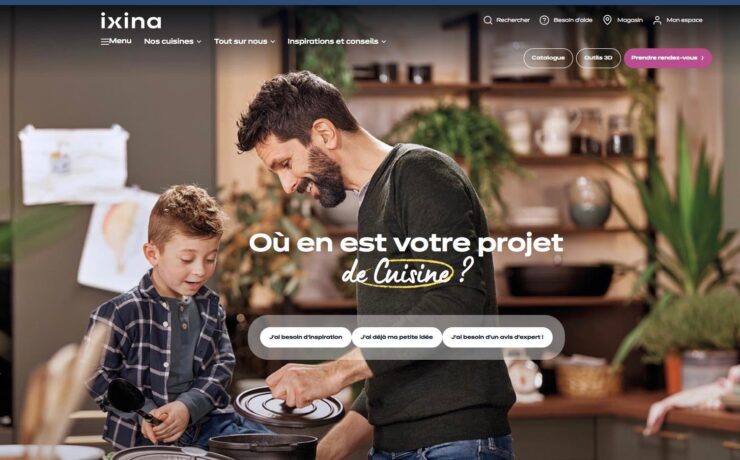 Cette refonte offre notamment aux visiteurs de nouvelles options : la filtration par styles, ou encore la transparence des prix, qui varient selon l’implantation de la cuisine. Le site propose par ailleurs trois clés d’entrée, selon l’état d’avancement du projet cuisine.