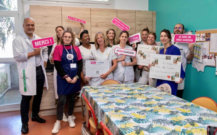 Ixina s’engage notamment dans la rénovation de cuisines d’hôpitaux et de maisons de parents, afin d’offrir à chacun un espace “comme à la maison”, pour se réunir et partager des moments de vie hors du temps. Deux cuisines ont d’ores et déjà été rénovées dans ce cadre.