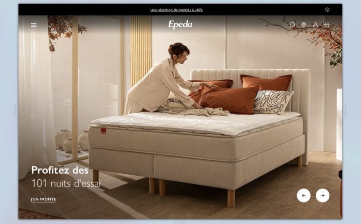 Pensée comme une extension de l’univers de la marque bientôt centenaire du groupe Cofel, cette plate-forme e-commerce permet désormais d’accéder en ligne à l’ensemble des collections et des nouveautés Epéda : matelas, sommiers, têtes de lit, couettes, oreillers, protège-matelas…