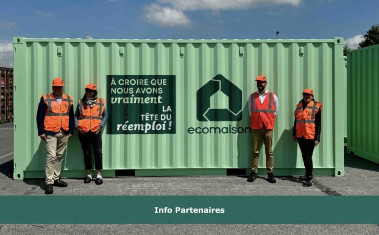 Distributeurs de meubles et de literie, devenez acteurs du réemploi ! Avec les  conteneurs réemploi de l’éco-organisme Ecomaison, vous répondez à vos obligations de reprise tout en affirmant votre engagement pour une économie circulaire et solidaire.