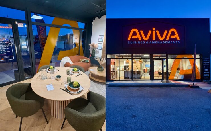 AvivA Cuisines & Aménagements poursuit le déploiement de son concept de magasin “Connect 100” avec l'ouverture d'un nouveau point de vente à Marseille et la réouverture du magasin de La Seyne-sur-Mer, rénové autour de ce format. Ces deux projets mettent par ailleurs en avant des franchisés déjà implantés au sein du réseau.